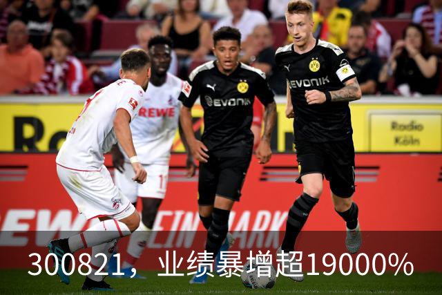 300821，业绩暴增超19000%